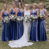 bridal Party, UK wedding florist, bridal bouquet, southwales florist. Wedding, Oxwhich bay hotel, gower weddings, bride 2024, florist for weddings