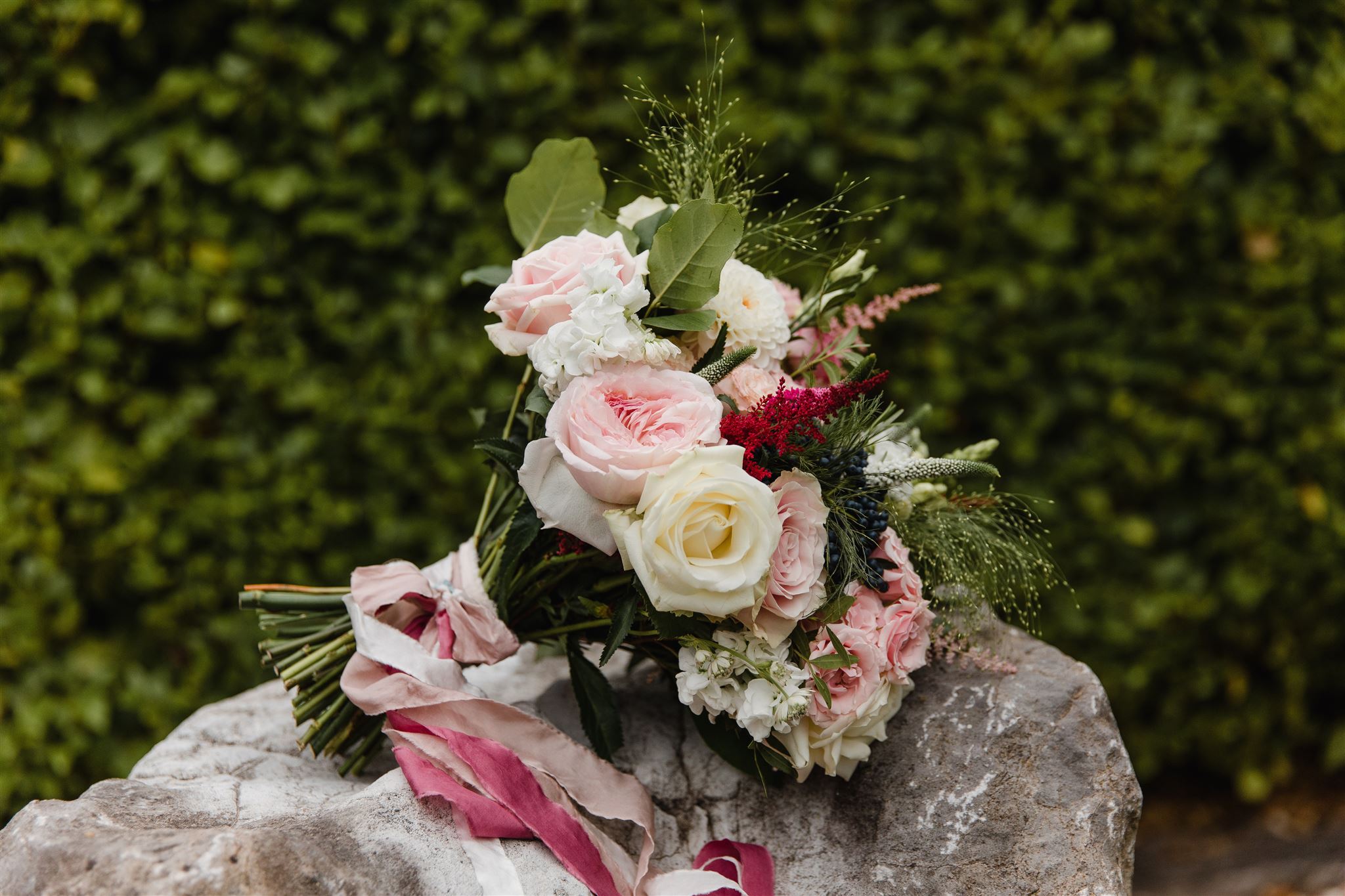 Pink bouquet, bridal bouquet, wedding florist, uk brides, south wales brides, gower wedding
