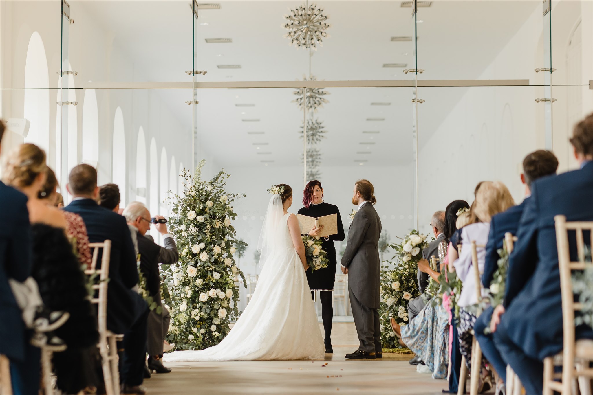margam orangery wedding. wedding florist, south wales weddings. bride 2024